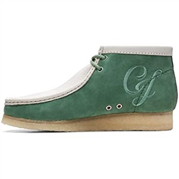 Nobuk Verde Clarks Hombre Originals Wallabee Bt Vcy Nubuck Verde