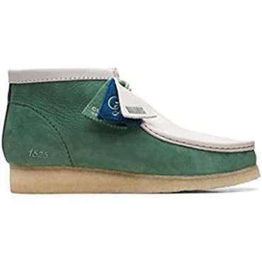 Nobuk Verde Clarks Hombre Originals Wallabee Bt Vcy Nubuck Verde