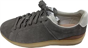Gris Clarks Tormatch Hombre Cuero Negro
