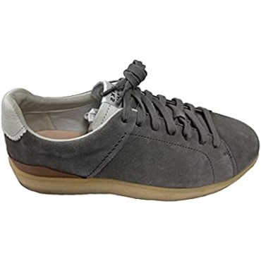 Gris Clarks Tormatch Hombre Cuero Negro