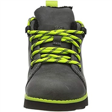 Botas Chukka Clarks Crown Tor K De Niño En Piel Gris