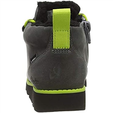 Botas Chukka Clarks Crown Tor K De Niño En Piel Gris