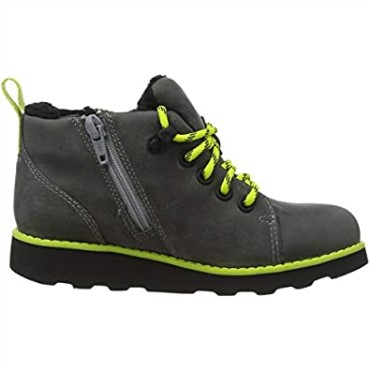 Botas Chukka Clarks Crown Tor K De Niño En Piel Gris