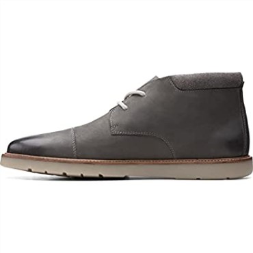 Botas Chukka Grandtop De Nobuk Gris Para Hombre Clarks