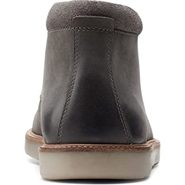 Botas Chukka Grandtop De Nobuk Gris Para Hombre Clarks