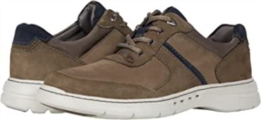 Corbata Clarks Nubuck Gris Un Brawley