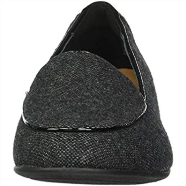 Mocasines De Tweed Gris Clarks Para Niña Un Blush