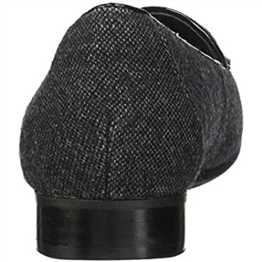 Mocasines De Tweed Gris Clarks Para Niña Un Blush