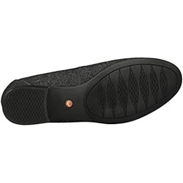 Mocasines De Tweed Gris Clarks Para Niña Un Blush