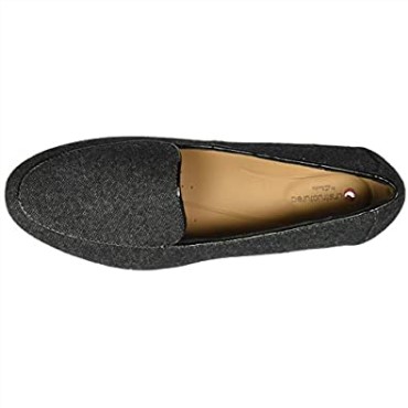 Mocasines De Tweed Gris Clarks Para Niña Un Blush