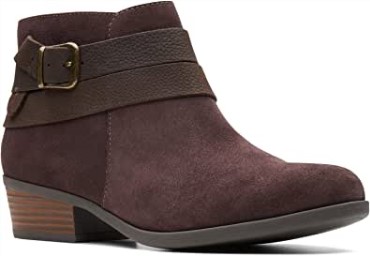 Botines Java Clarks Addiy Cora Para Mujer