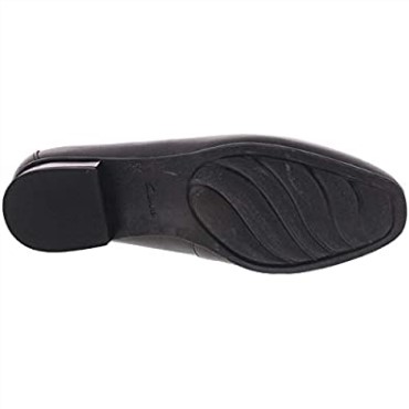 Mocasines De Mujer Juliet Lora Anchos Clarks Negro