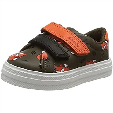 Zapatillas Combi Clarks Nova Early T Caqui Niño