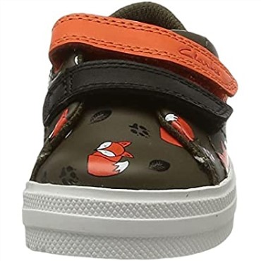 Zapatillas Combi Clarks Nova Early T Caqui Niño