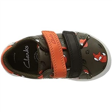Zapatillas Combi Clarks Nova Early T Caqui Niño