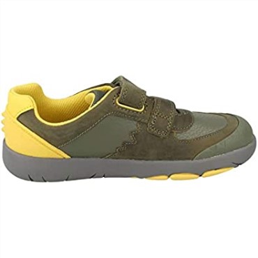 Zapatillas Casual Niño Clarks Caqui Verde Combi 'rex Quest K'