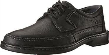 Kyros Edge Hombre Cuero Marrón Vestido Casual Con Cordones Zapatos Oxfords Clarks Marrón