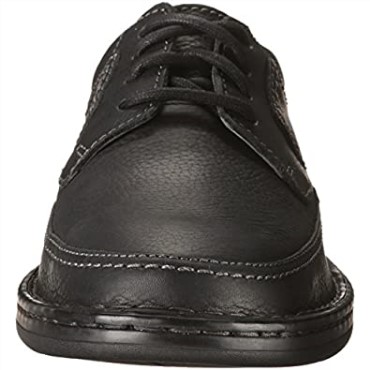 Kyros Edge Hombre Cuero Marrón Vestido Casual Con Cordones Zapatos Oxfords Clarks Marrón