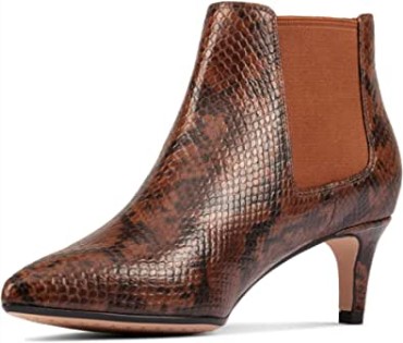 Laina 55 Bota 2 Serpiente Marrón Oscuro Clarks