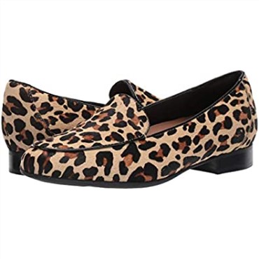 Leopardo Po Ny Pelo Cuero Clarks Un Blush Easy Loafer Mujer