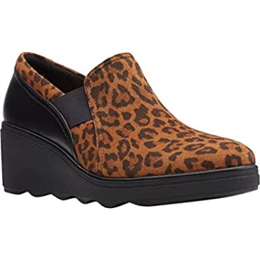 Mocasines Clarks Mazy Squam Con Estampado De Leopardo Para Mujer