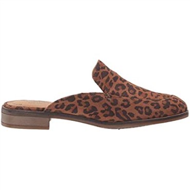 Zueco Trish Plant De Mujer Con Estampado De Leopardo De Clarks