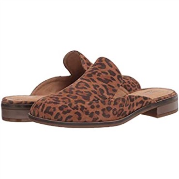 Zueco Trish Plant De Mujer Con Estampado De Leopardo De Clarks