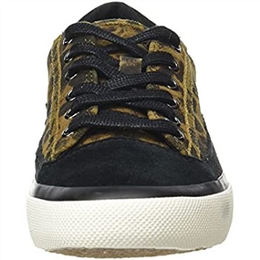Zapatillas Clarks Aceley Con Cordones De Ante Leopardo Para Mujer
