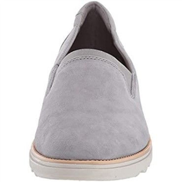 Mocasines Mujer Clarks Sharon Dolly Ante Gris Claro