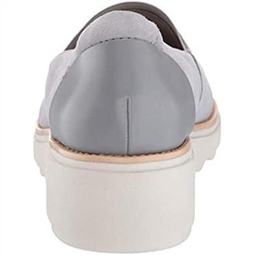 Mocasines Mujer Clarks Sharon Dolly Ante Gris Claro