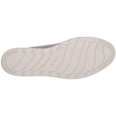 Mocasines Mujer Clarks Sharon Dolly Ante Gris Claro