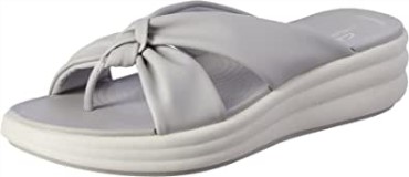 Sandalia Mujer Gris Claro Drift Ave Clarks