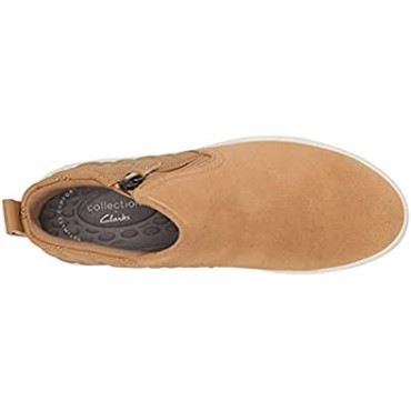 Botines Con Cremallera Layton Para Mujer En Color Canela Claro Combi Clarks
