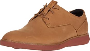 Pantalón Deportivo Clarks Nubuck Marrón Claro Con Cordones Banwell Para Hombre
