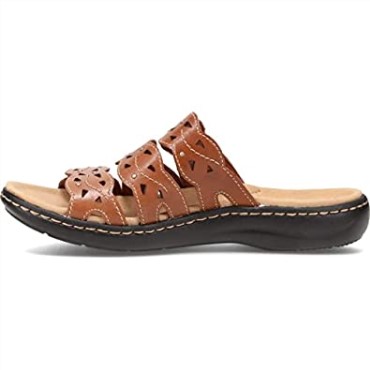 Sandalia Laurieann Jade Para Mujer De Caoba Y Clarks