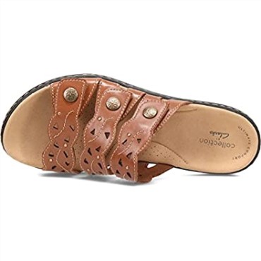 Sandalia Laurieann Jade Para Mujer De Caoba Y Clarks