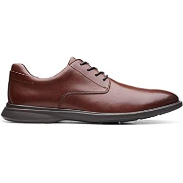 Caoba Ny Cuero Clarks Hombres Un Lipari Park Zapatos