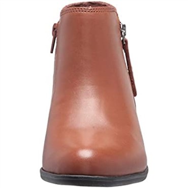 Botines Clarks Adreena Hope Cuero Caoga Ny Para Mujer