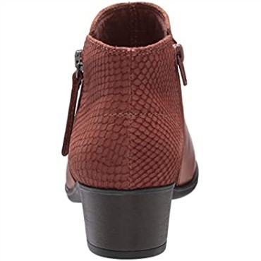 Botines Clarks Adreena Hope Cuero Caoga Ny Para Mujer