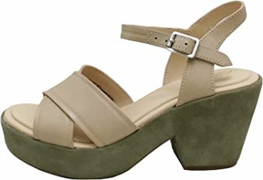 Maritsa70 Strap Sandalias Mujer Tacón Clarks Taupe Combi