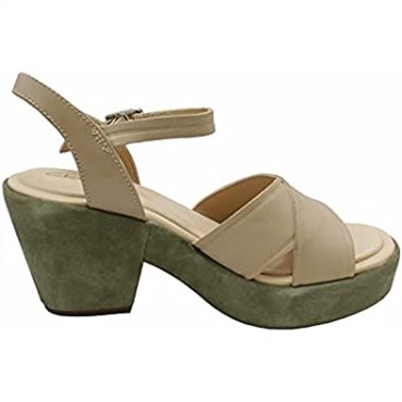 Maritsa70 Strap Sandalias Mujer Tacón Clarks Taupe Combi