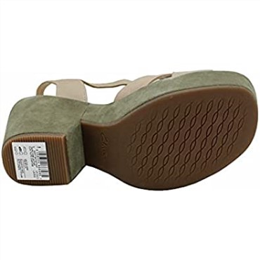 Maritsa70 Strap Sandalias Mujer Tacón Clarks Taupe Combi