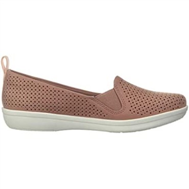 Zapatos Ayla Blair Mujer Nobuk Sintetico Malva Clarks