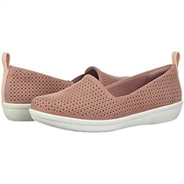 Zapatos Ayla Blair Mujer Nobuk Sintetico Malva Clarks