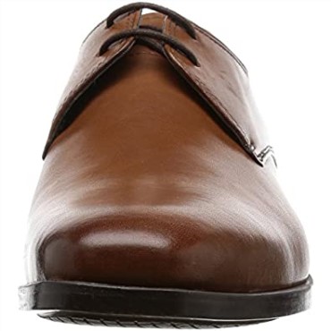 Derby Clarks De Hombre Amieson Walk Cuero Marrón Bronceado