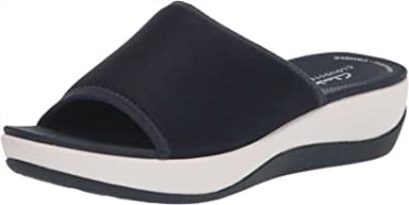 Sandalia Hombre Arla Nora Slide Azul Marino Textil Clarks