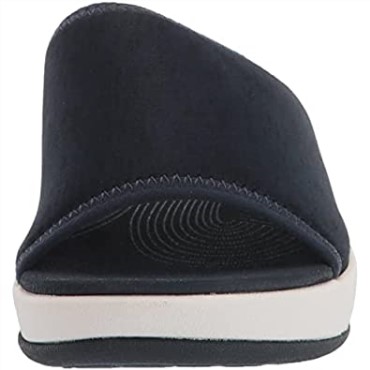 Sandalia Hombre Arla Nora Slide Azul Marino Textil Clarks