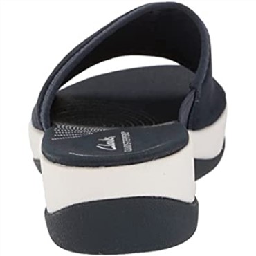 Sandalia Hombre Arla Nora Slide Azul Marino Textil Clarks