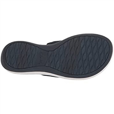 Sandalia Hombre Arla Nora Slide Azul Marino Textil Clarks
