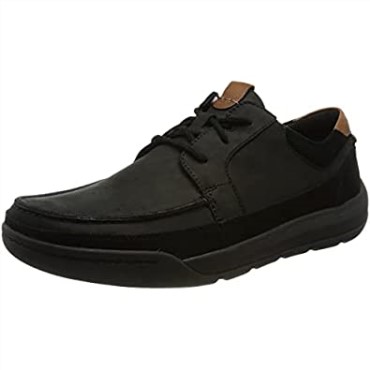 Ashcombe Craft Oxford De Hombre Clarks Cuero Negro